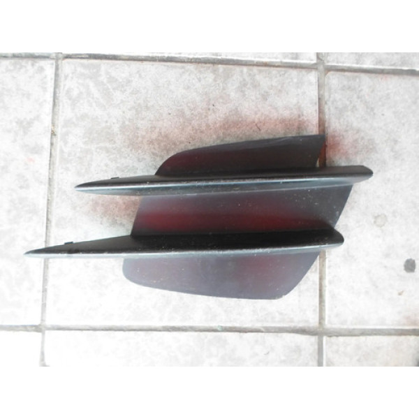 Grade Direita Do Parachoque Mercedes C300 2018 Até 2021 Preto Fosco