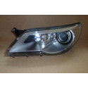 Farol Esquerdo Tiguan 2008 2009 2010 2011 Pra Xenon #342 Esquerdo