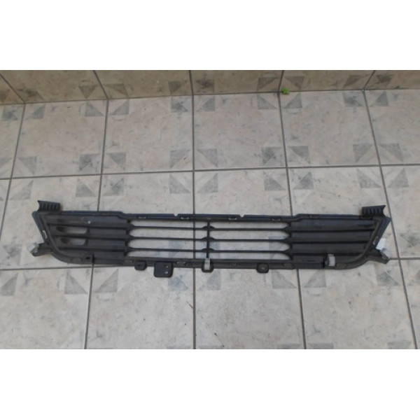 Grade Do Parachoque Dianteiro Outlander 2014 2015 Preto Fosco