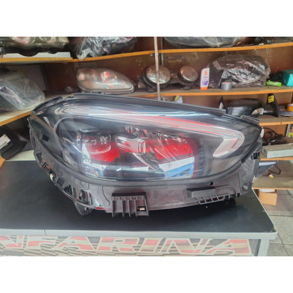 Farol Direito Mercedes C200 C300 2023 2024 2025 #187 Direito/passageiro
