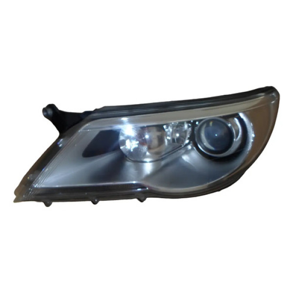 Farol Esquerdo Tiguan 2008 2009 2010 2011 Pra Xenon #342 Esquerdo