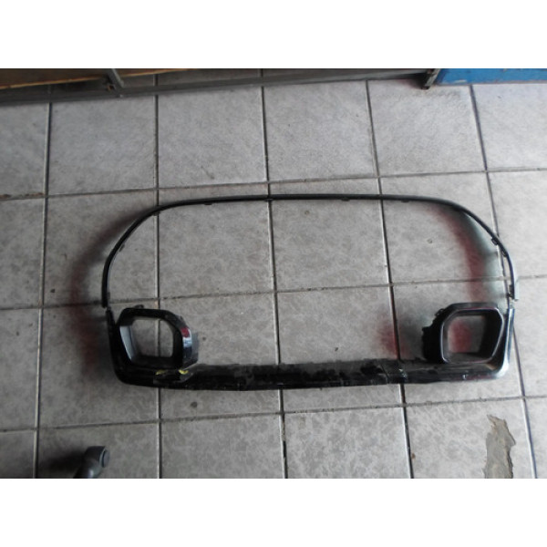 Grade  Friso Do Parachoque Mini Cooper 2020 2021 Preto
