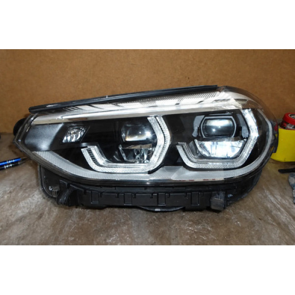 Farol Esquerdo Bmw X3 X4 2018 2019 2020 2021 2022 #123 Esquerdo/motorista