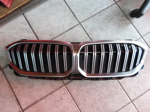 Grade Do Parachoque Bmw 320 330 2024 2025 #67 Preto Brilhante