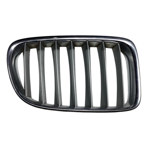 Grade Do Parachoque Lado Direito Bmw X1 2014 Prateado Original