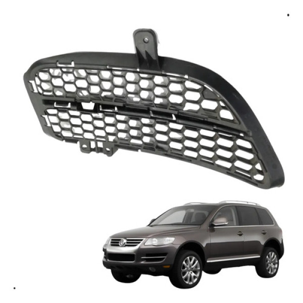 Grade Para-choque Dianteiro Ld Esquerdo Vw Touareg 2009