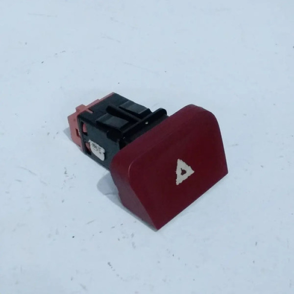Botão Do Pisca Alerta Citroën C4 Picasso 2.0 2009 Sku 62541 Vermelho