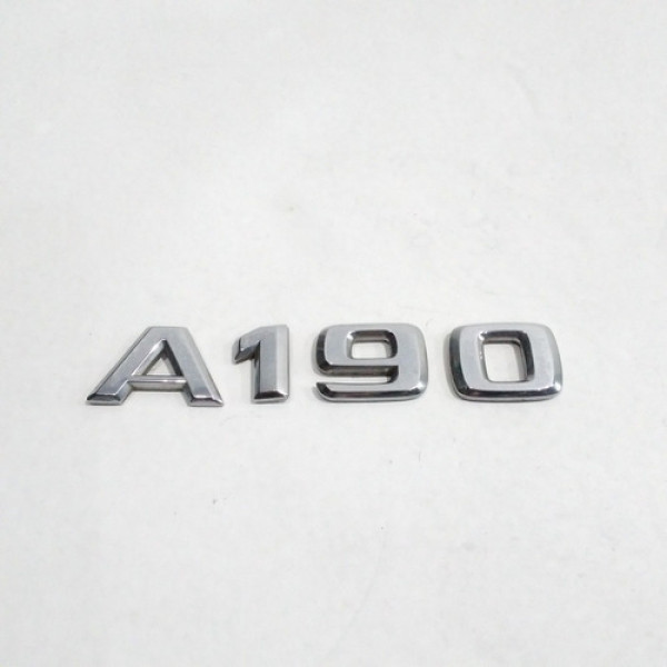 Emblema Da Tampa Traseira Mercedes A190 2002 52787