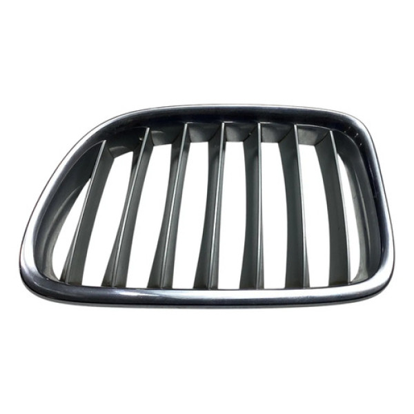 Grade Do Parachoque Lado Esquerdo Bmw X1 2014 Cinza Original