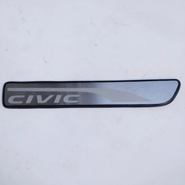 Soleira Da Carroceria Traseira Lado Dir Civic 2020 Preto