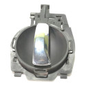 Maçaneta Interna Traseira Esquerda Citroën C3 2007 52610 Preto Traseira