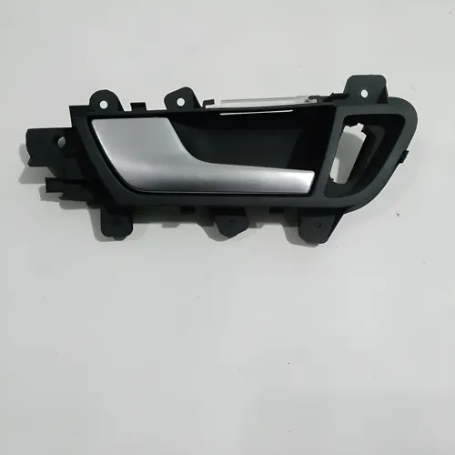 Maçaneta Interna Dianteira Esquerda Audi A4 2014 Sku 59702 Preto Dianteira
