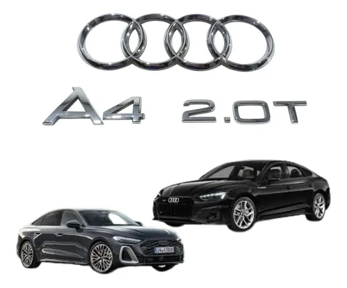 Emblema 2.0 Turbo Audi A4 A5 Tampa Original