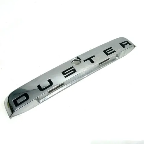 Aplique Tampa Tras Renault Duster 2014 Prata