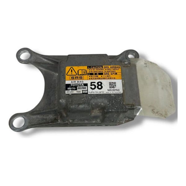 Módulo Airbag Acionado Toyota Etios Sedan 2014 A 2020