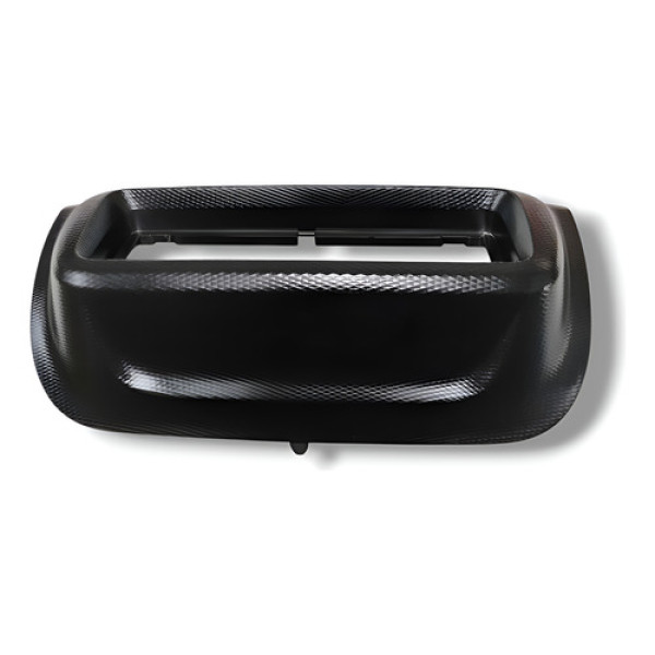 Moldura Rádio Usb Painel Fiat Argo 2024 Preto
