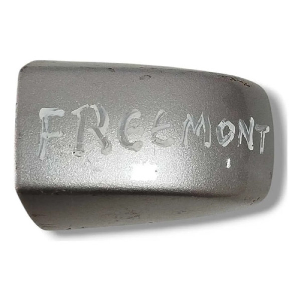 Moldura Ponteira Maçaneta Dianteira Direita Freemont 2013 Prateado Dianteira