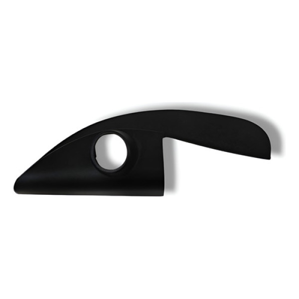 Moldura Retrovisor Esquerda Hyundai Hb20 2021 Preto