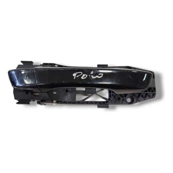 Maçaneta Externa Traseira Direita Volkswagen Polo 2023 Preto Traseira