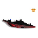  Lanterna Tampa Trasira Esquerda Hyundai Hb20 2021 Esquerdo/motorista Vermelho