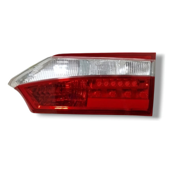 Lanterna Tampa Traseira Direita Corolla Flex 2015 A 2017 Direito/passageiro Vermelho E Transparente