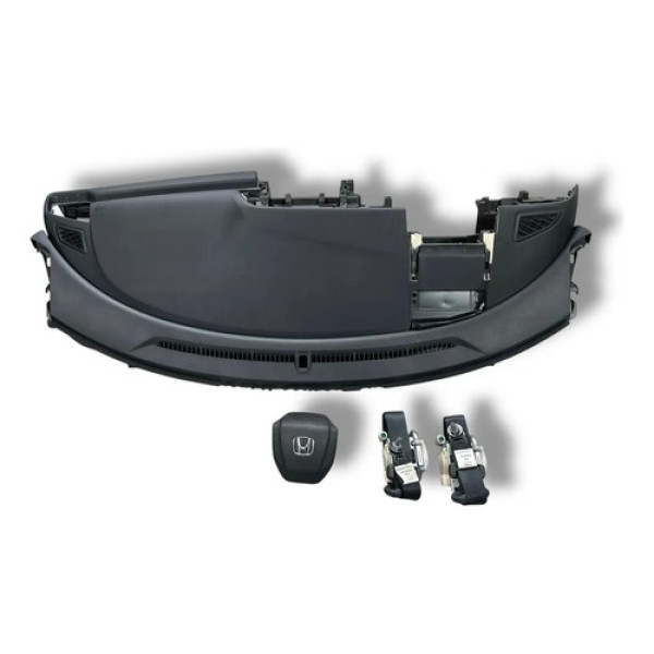 Kit Airbag Honda Civic 2.0 Flex 2021 Preto