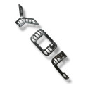 Emblema Joy Chevrolet Onix 2013 A 2019 Prateado