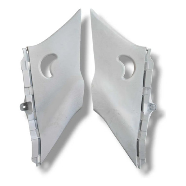 Par Moldura Coluna Traseira Direita Hyundai Hb20 1.0 2025 Branco