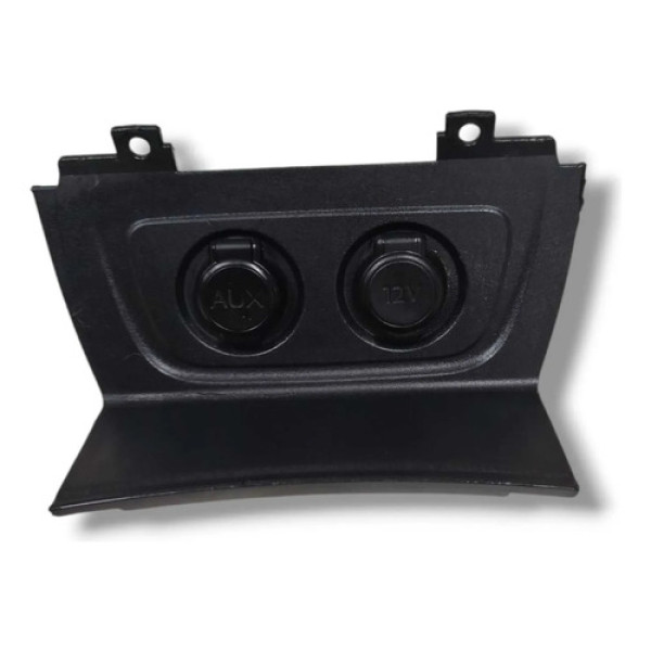 Moldura Tomada Citroen C4 Lounge 12v Usb 2015 A 2019 Preto
