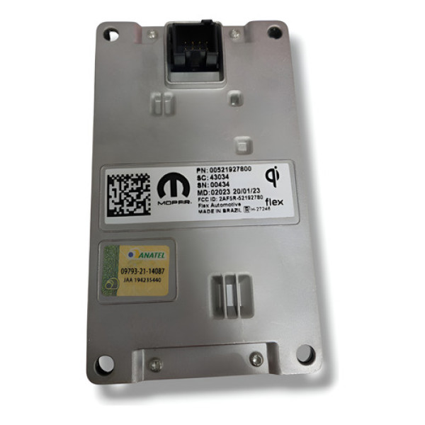 Sistema Carregamento Celular Sem Fio Fiat Fastback 2023 Preto