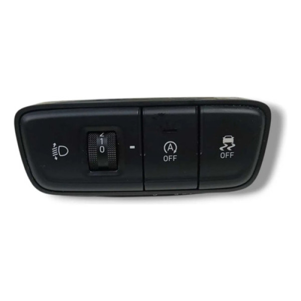 Botão Luz Traçao Off Do Painel Hyundai Hb20 2021 Preto