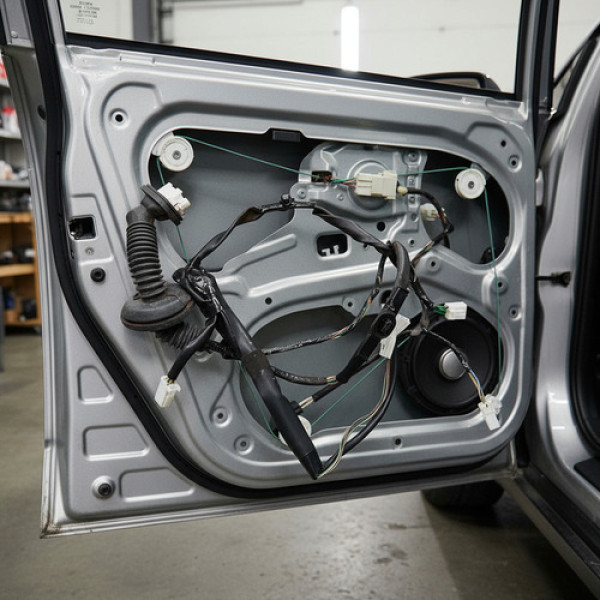 Chicote Porta Dianteira Direita Yaris 2019
