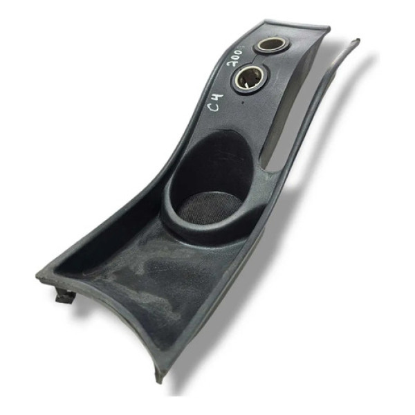 Moldurs Porta Copos Citroen C4 Pollos 2009 Preto