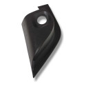 Moldura Interna Retrovisor Direit Gm Onix Prisma 2012 A 2016 Preto