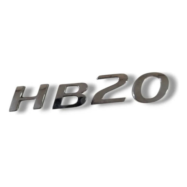 Emblema Hb20 Prateado
