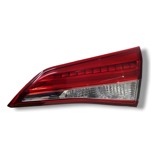 Lanterna Tampa Trase Direito Com Led Yaris Sedan 2019 A 2024 Direito/passageiro Vermelho
