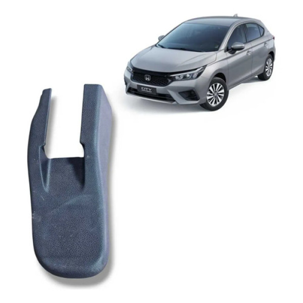 Acabamento Trilho Banco Traseira Direita Honda City 2025 Preto