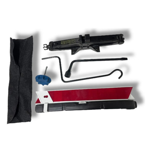 Kit Macaco Chave Roda Triângulo Sinalizador Toyota 