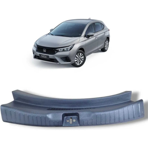 Acabamento Soleira Porta Malas Honda City Hatch 2023 Preto