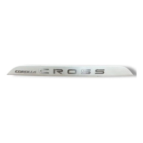 Moldura Tampa Traseira Toyota Corolla Cross 2022 Branco