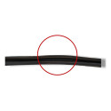 Borracha Porta Traseira Esquerda Chevrolet Onix 2023 Preto