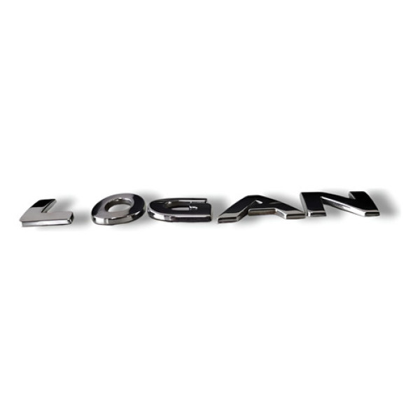 Emblema Renault Logan 2011 Prateado