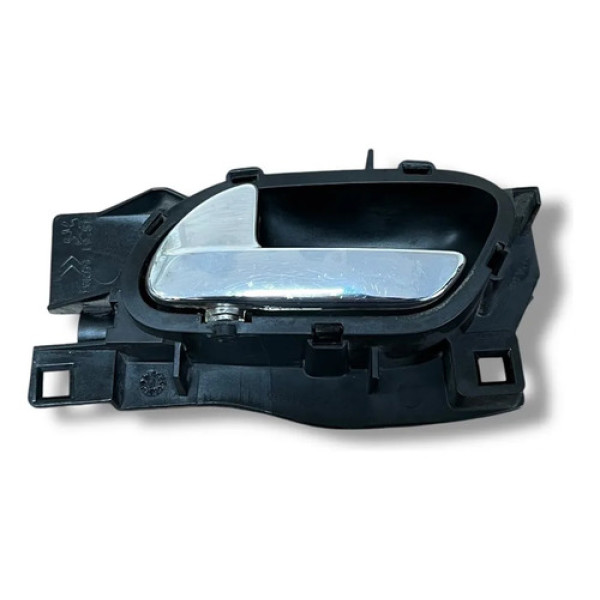 Maçaneta Interna Traseira Esquerda Citroen C4 Pallas 2009 Preto Traseira