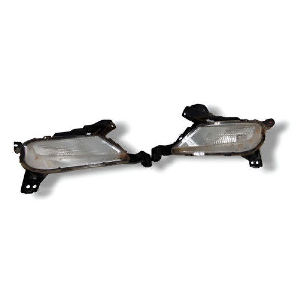 Par Farol Milha Lado Direito/esquerdo Hyundai Hb20 23/2025 Branco