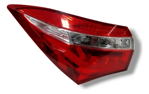 Lanterna Traseira Esquerda  Corolla Xei20 Flex 2015 A 2017 Esquerdo/motorista Vermelho