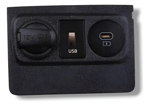 Tomara Usb 12v Hyundai Hb20 2023 A 2024 Preto