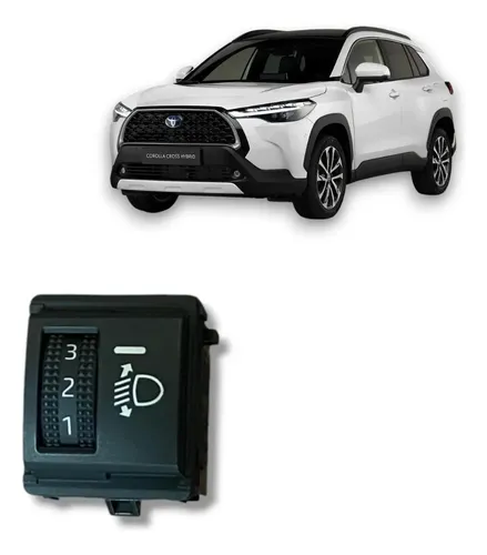 Botão Ajuste De Farol Toyota Corolla Cross 2023