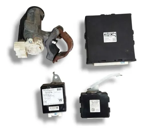 Kit Chave Code Toyota Etios 2015 Preto