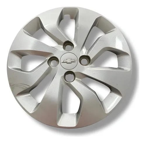 Calota De Roda Aro 14 Chevrolet Onix Original Cinza