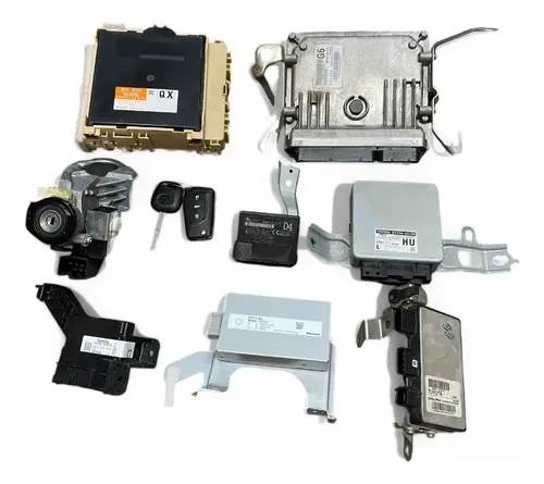 Kit Chave Code Toyota Corolla Gli 1.8 2015 A 2019 Automático Preto